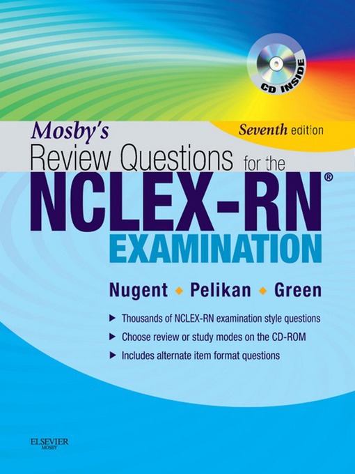 Cover image for Mosby's Review Questions for the NCLEX-RN Exam--E-Book